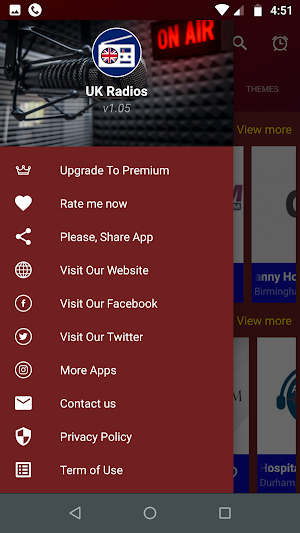 Uk Radio Stations App: DAB Radio Player UK Screenshot 1