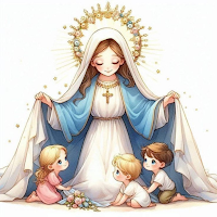 MotherMary Wallpaper 4K