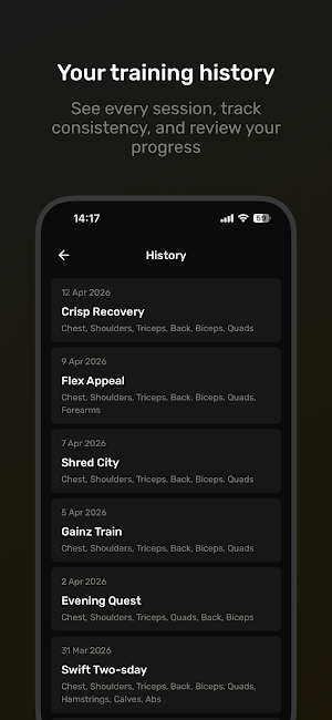 MuscleLab Screenshot 2