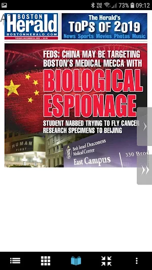 Boston Herald E-Edition Screenshot 0
