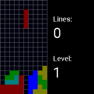 Tetris-like game Screenshot 0