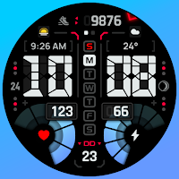 SH062 Watch Face, WearOS watch