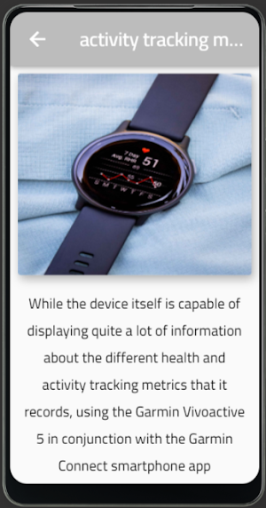 Garmin Vivoactive 5 Guide Screenshot 3
