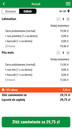 Kebab Turecki Nadstawna Screenshot 2