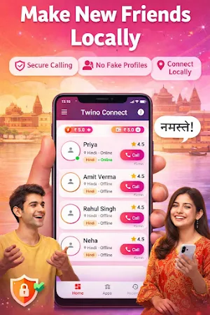 Twino Connect : Local Friends Screenshot 1