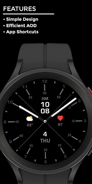 Interinight - watch face Screenshot 1