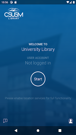CSUSM University Library Screenshot 0