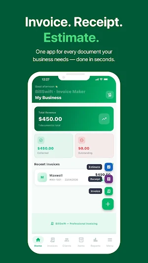 BillSwift - Invoice Maker Screenshot 2