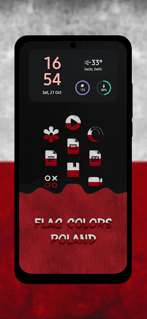 Poland - Flag Colors Icons Screenshot 3