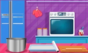 chocolate cookies-girls cooking games Screenshot 2
