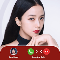 Jisoo Flower fake video call