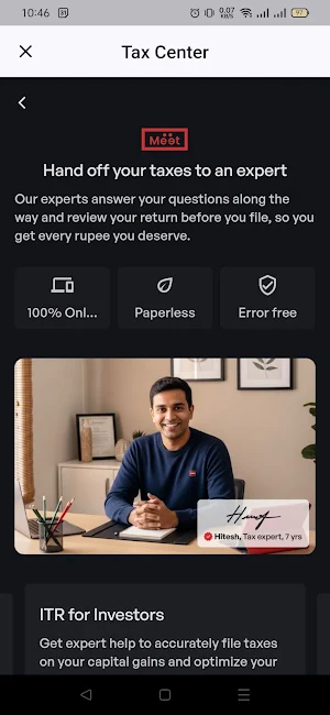 ZeroTax - ITR in 3 Mins Screenshot 2