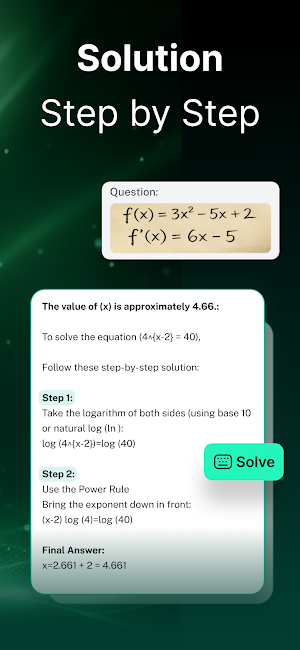 AI Math Solver Screenshot 2