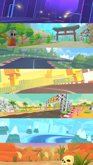 Thumb Drift — Fast & Furious Car Drifting Game Screenshot 1