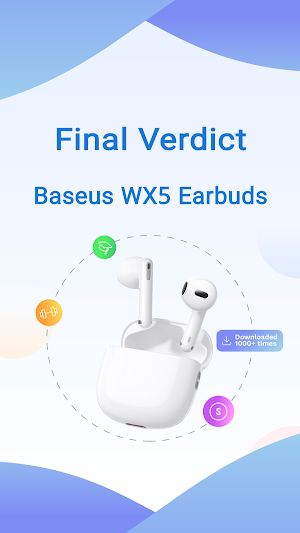 Baseus WX5 Earbuds Guide Screenshot 2