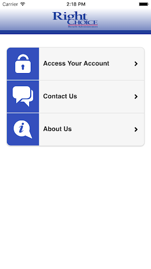RightCHOICE Mobile Screenshot 0
