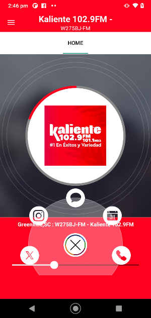 Kaliente 102.9 Screenshot 1