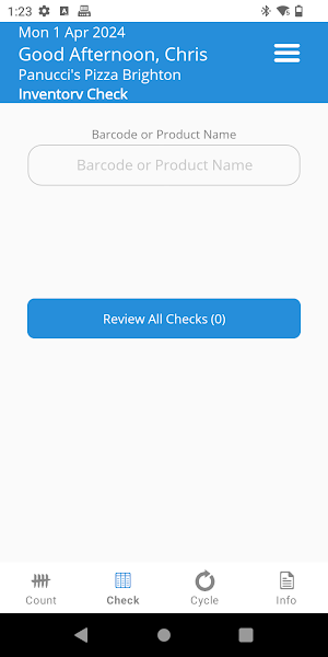 MYPOS Inventory Screenshot 1