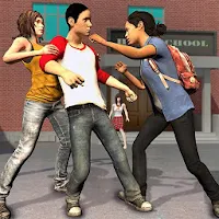 High School Bully Gangster: Karate Fighting Games