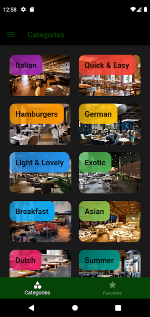 RestaurantDemo Screenshot 0