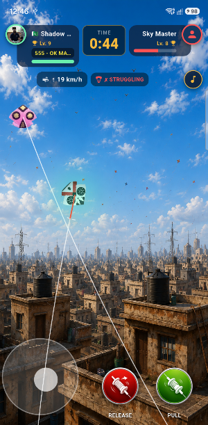 Kite Fights: Cut. Win. Rise. Screenshot 2
