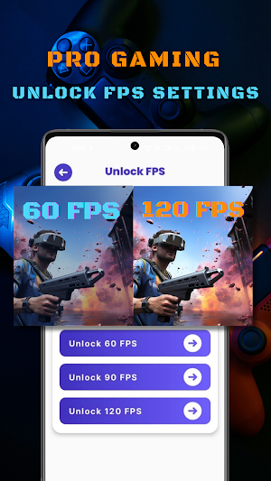 120 FPS GFXSpeedUP Screenshot 1