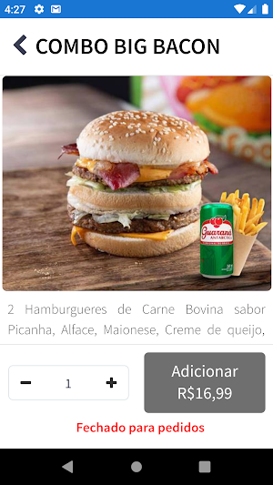 Ex Burguer Varzea Pta Screenshot 1