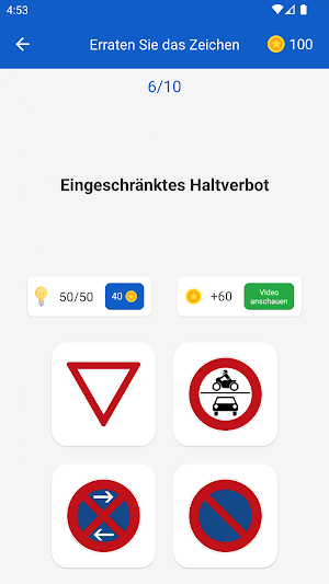 Verkehrszeichen lernen: StVO Screenshot 1