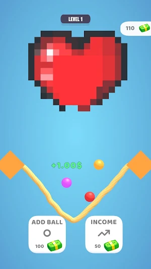 Sling Ball Shoot! Screenshot 1
