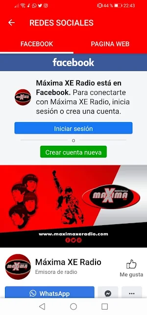 Maxima XE Radio Screenshot 2