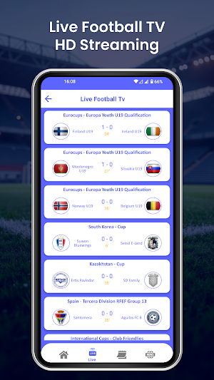 Live Football TV HD Streaming Screenshot 3