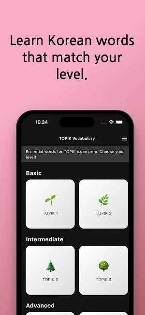 Master TOPIK Voca: Korean Town Screenshot 1