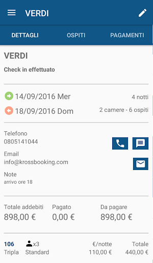 KrossBooking Screenshot 2