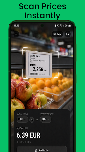Scan Price -currency converter Screenshot 0