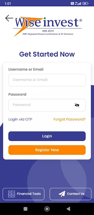 Wiseinvest My Portfolio Screenshot 1
