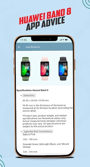 Huawei Band 8 App Advice Screenshot 1