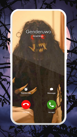 Fake Call Hantu Genderuwo Real Screenshot 2