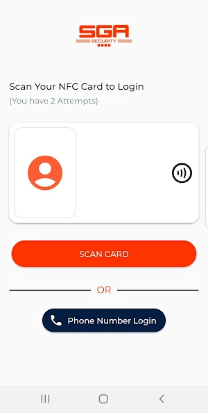 SGA DCMS Field App Screenshot 0