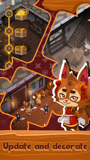 Animal Tavern－medieval tycoon Screenshot 2