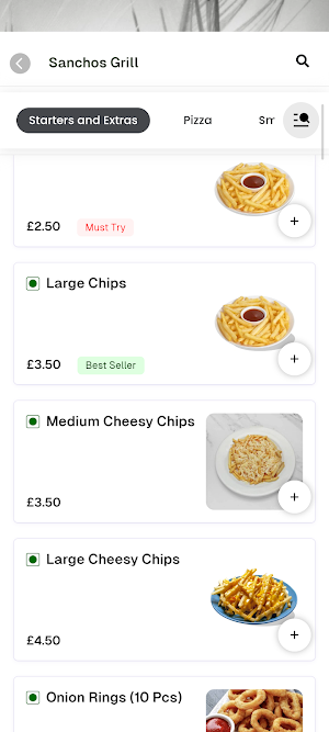 sanchos grill Screenshot 1