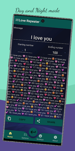 I Love You Repeater Screenshot 2