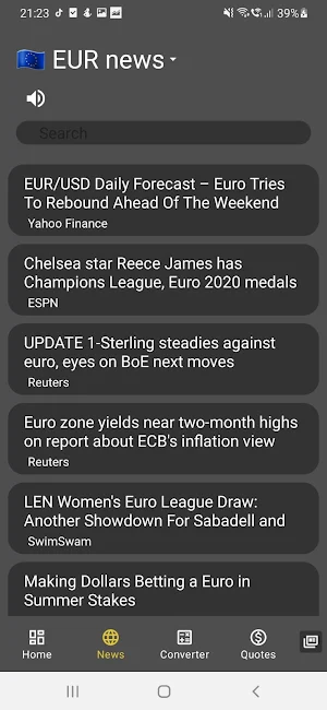 Bingo! - financial app Screenshot 1