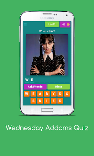 Wednesday Addams Quiz Screenshot 0