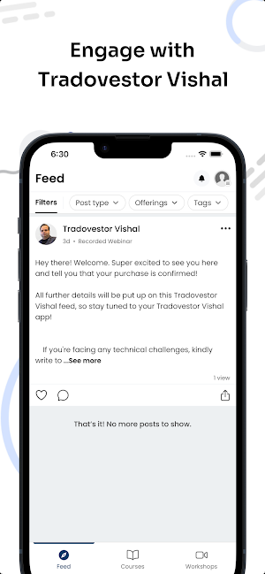 Tradovestor Screenshot 1