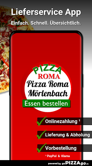 Pizza Roma Mörlenbach Screenshot 0