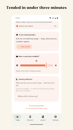 Eight Words: Daily Journal Screenshot 1