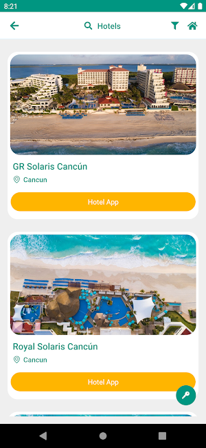 Hoteles Solaris Screenshot 2