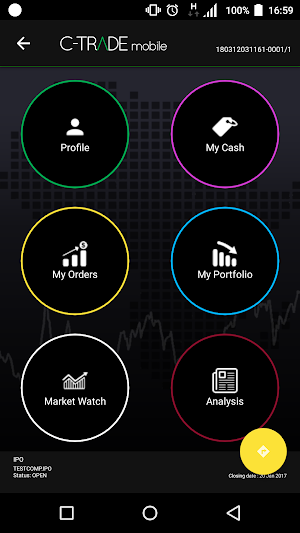 C-Trade Mobile Screenshot 0