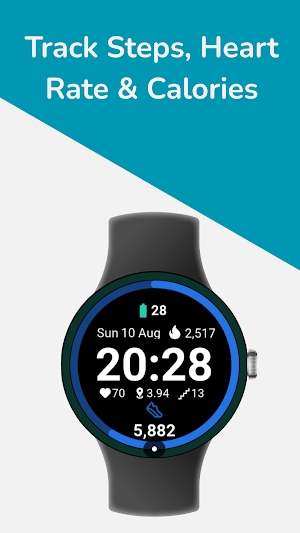 G Fit: Health Watch Face Wear Screenshot 2