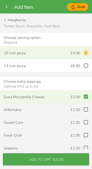 Fratelli Pizzeria Tufnell Park Screenshot 2
